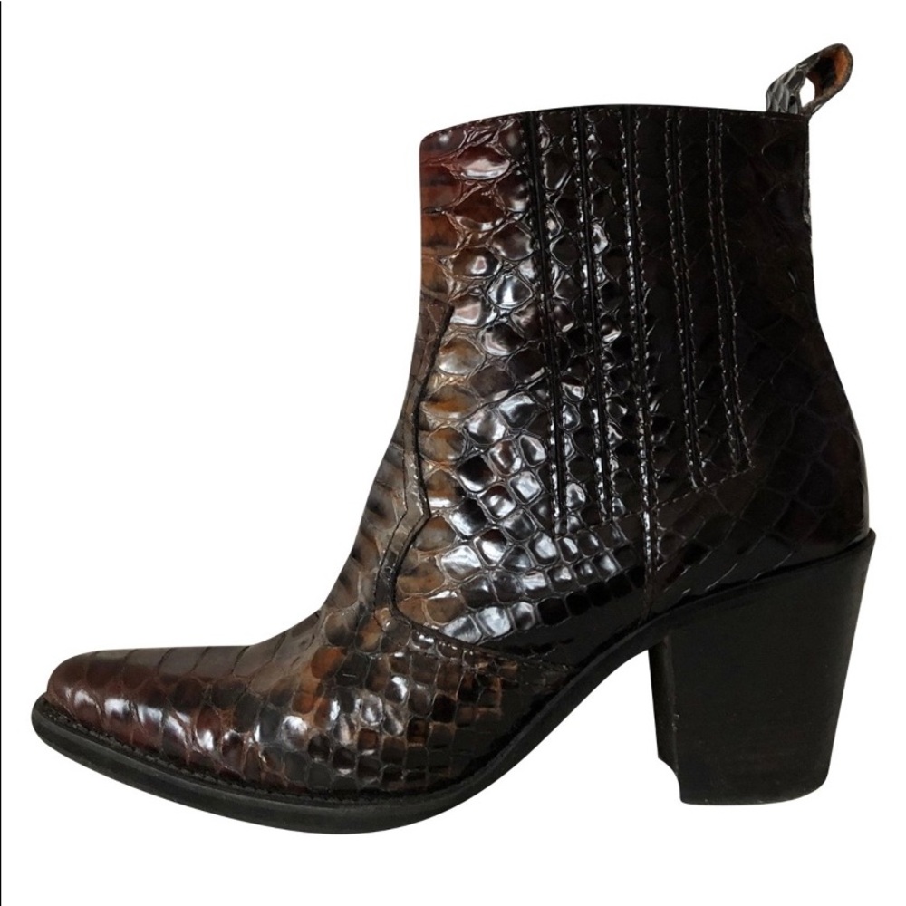 Ganni western boots